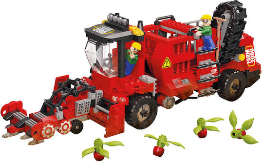 Blocki Blocki Meine Farm - Beet Erntemaschine für 6+ Jahre 481 Stück