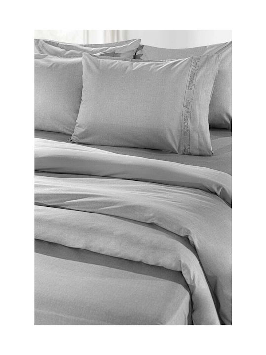 Guy Laroche Color Plus Pillowcase Set Silver 50x70cm.