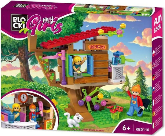 Blocki Τουβλάκια My Girls - Tree House για 6+ Ετών 155τμχ