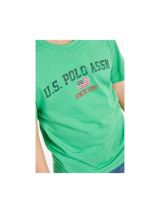 U.S. Polo Assn. Tricou pentru copii Verde