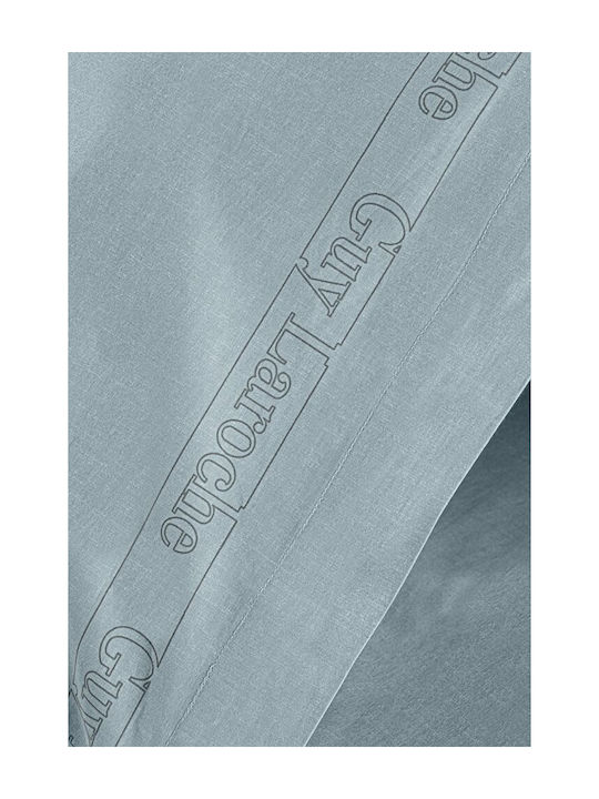 Guy Laroche Bettlaken King Size mit Gummiband 180x200+42cm. Color Plus Raf