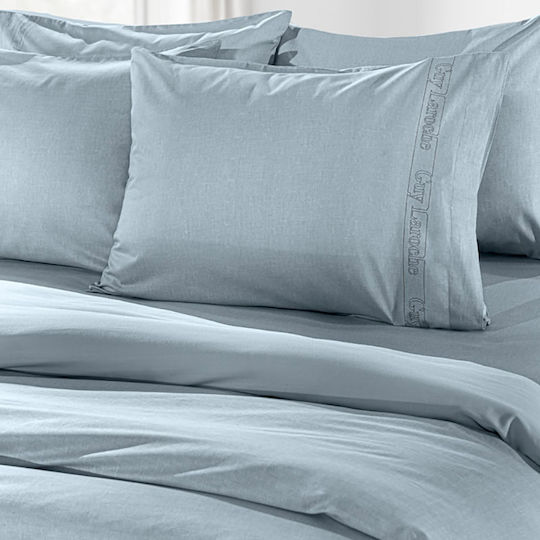 Guy Laroche Sheet for Single Bed 170x270cm. Color Plus Raf