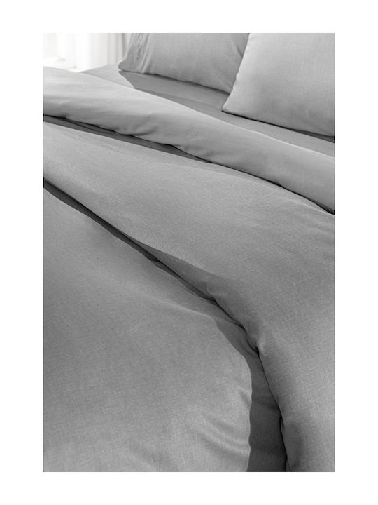 Guy Laroche Bettlaken Super-Doppel 240x270cm. Color Plus Silver