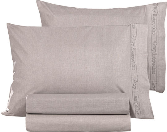 Guy Laroche Sheet Super-Double with Elastic 160x200+32cm. Color Plus Melanze