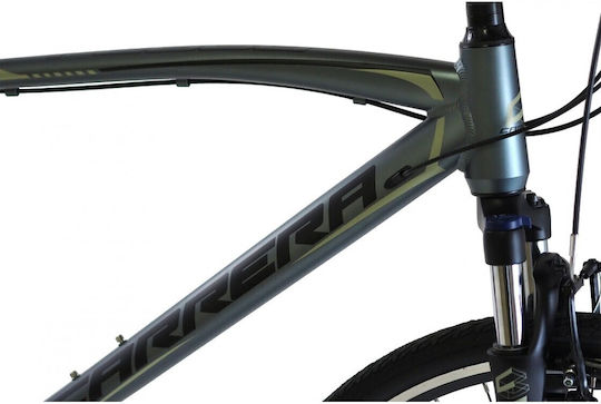 Carrera T 2000 28" 2023 Gri Bicicletă Trekking cu 21 Viteze