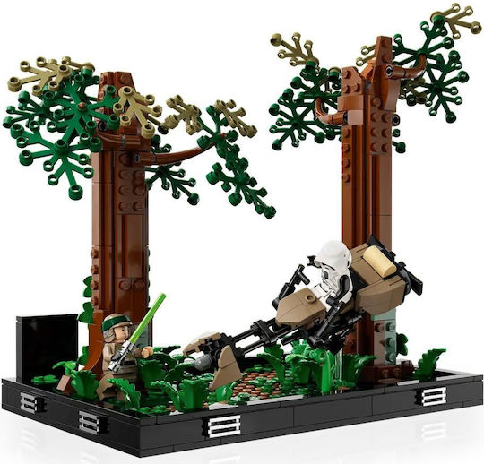 LEGO Disney Endor Speeder Chase Diorama for 18+ Years