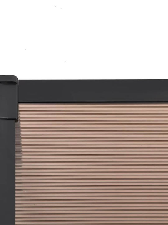 vidaXL Πολυκαρβονικό Στέγαστρο Π199xΒ90cm