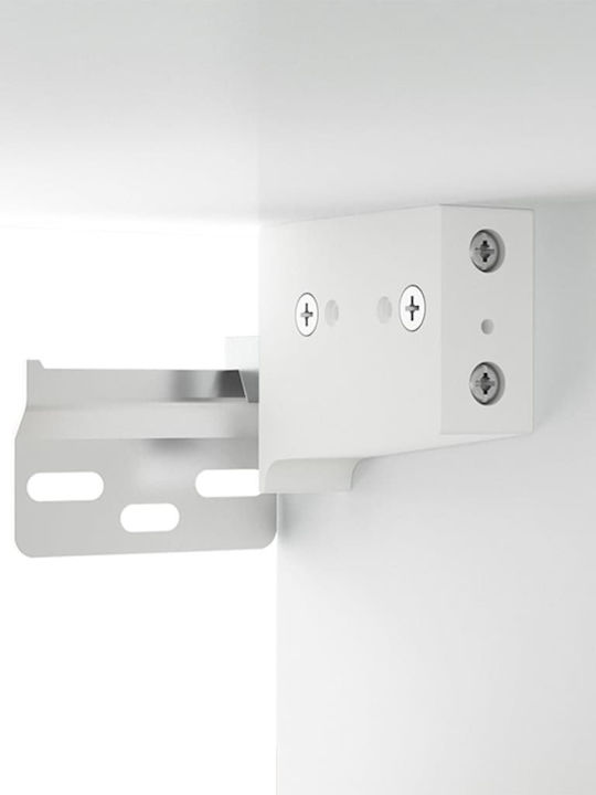 TV-Möbel Hölzernes Weiß L100xB34.5xH40cm