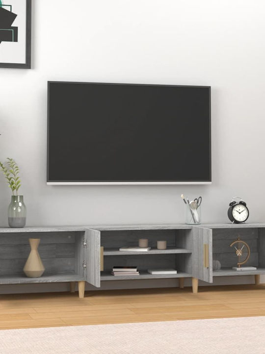 Έπιπλο Τηλεόρασης Γκρι Μ180xΠ31.5xΥ40cm