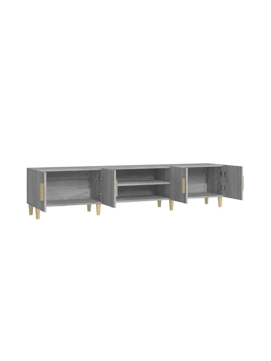 Έπιπλο Τηλεόρασης Γκρι Μ180xΠ31.5xΥ40cm