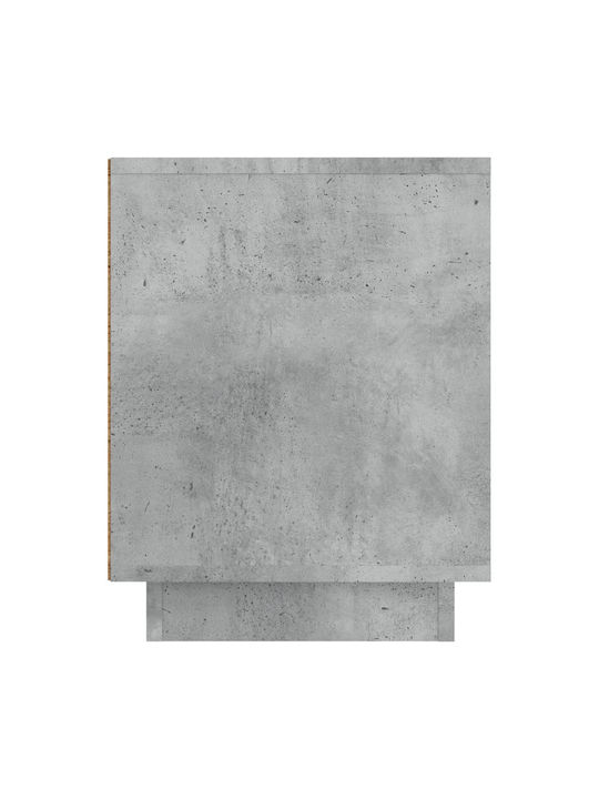 vidaXL TV-Ständer Grau M80xT35xH45cm