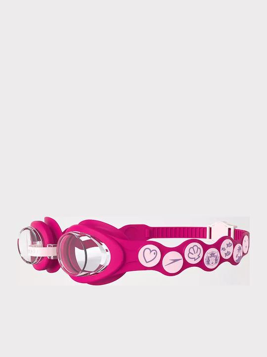 Speedo Swimming Goggles Kids with Anti-fog Lenses Pink
