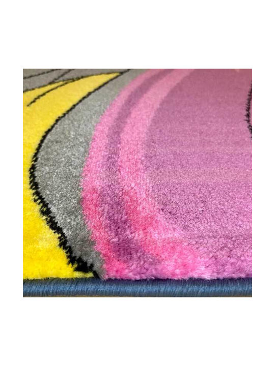 SpitiBazaar Firește de lână Kids Rug Multicolor 220x260cm