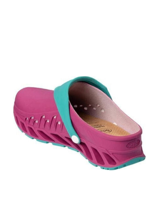 Scholl Γυναικεία Ανατομικά Σαμπό Ροζ F293782296