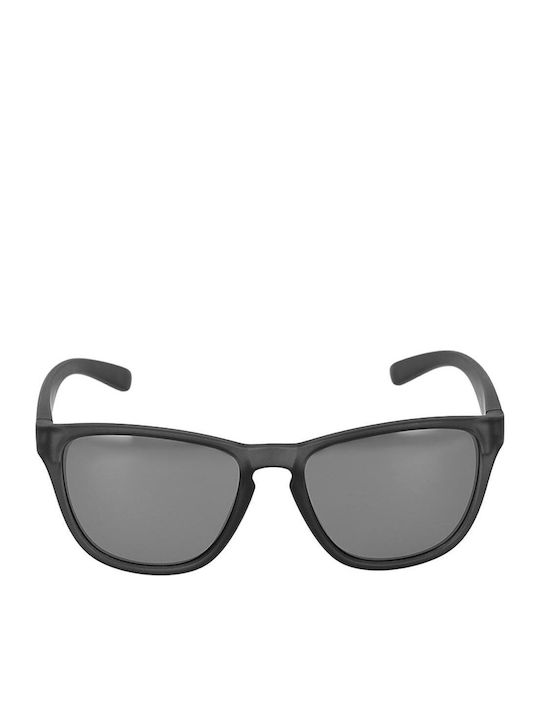 4F Herren Sonnenbrille mit Schwarz Kunststoff Gestell und Silber Spiegel Linse 4FSS23ASUNU023-20S