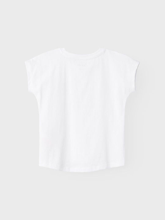 Name It Kids Blouse Short Sleeve White