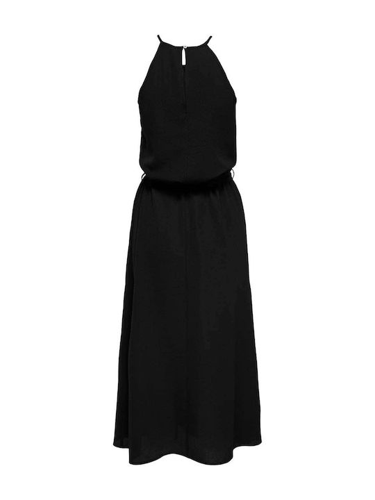 Only Sommer Maxi Kleid Schwarz