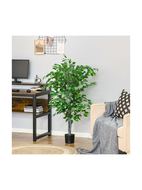 Изкуствено растение в саксия Green 135см HomCom