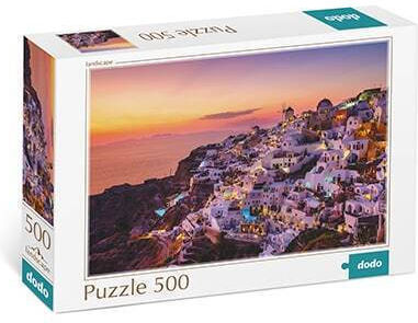 Puzzle Oia Village 2D 500 Piese