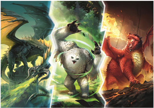Dungeons & Dragons: Monștri Legendari din Faer Puzzle 2D 1000 Piese