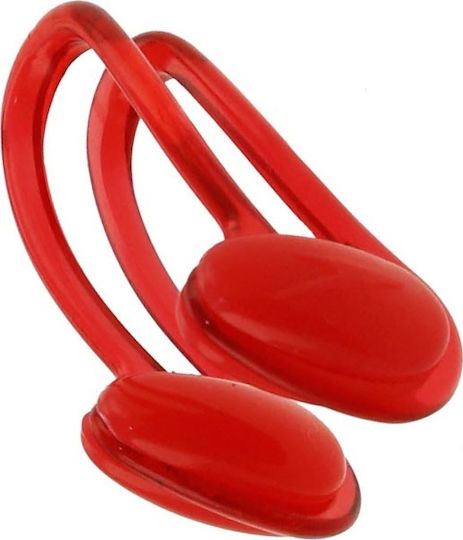 Speedo Universal Swimming Nose Clip Red