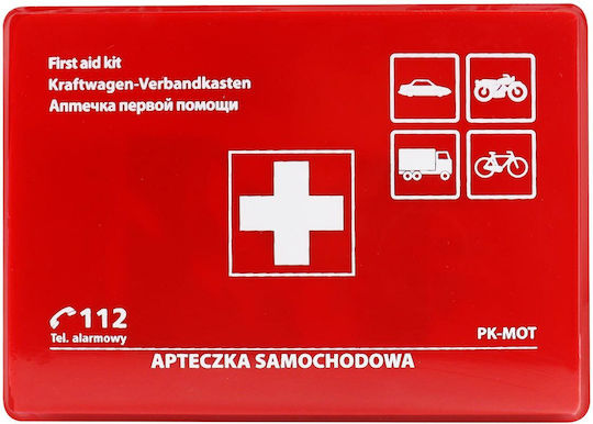 AMiO Plastic First Aid Box with Equipment