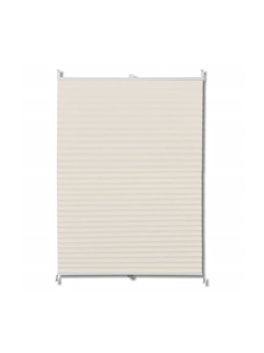 vidaXL Rollos Cream B90xH100cm 240637