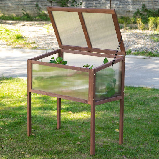 Outsunny 845-472 Σπορείο με Ξύλινο Σκελετό 90x50x93cm