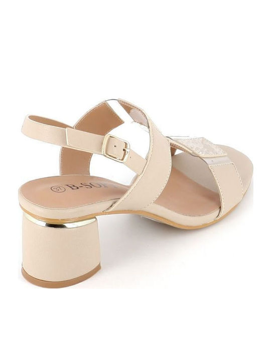 3070-64 Sandals Beige