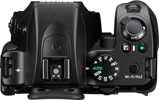 Pentax DSLR Φωτογραφική Μηχανή KF Crop Frame Body Black