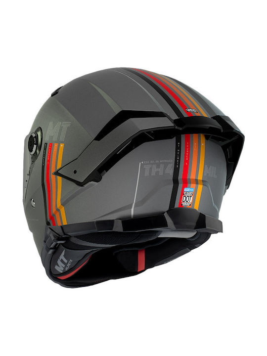 MT Thunder 4 SV Mill C2 Κράνος Μηχανής Full Face DOT / ECE 22.06 1500gr