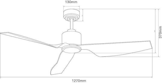 Lucci Air Air Climate II Deckenventilator 127cm Weiß