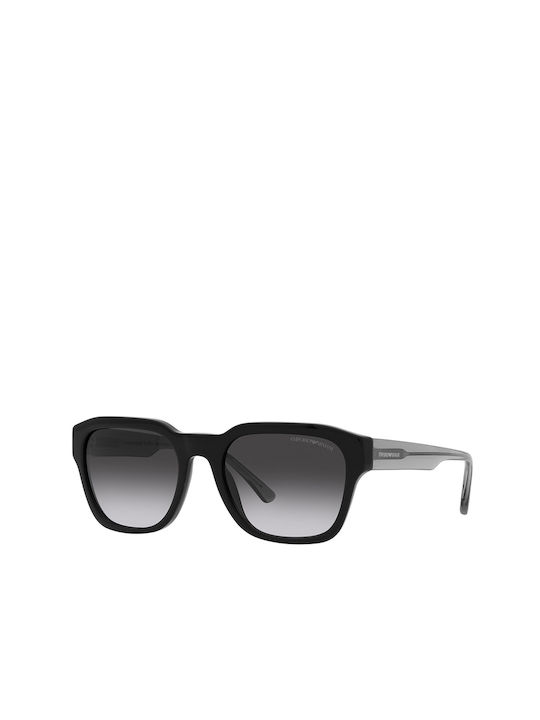 Emporio Armani Women's Sunglasses with Black Plastic Frame and Black Gradient Lens EA4175 58758G