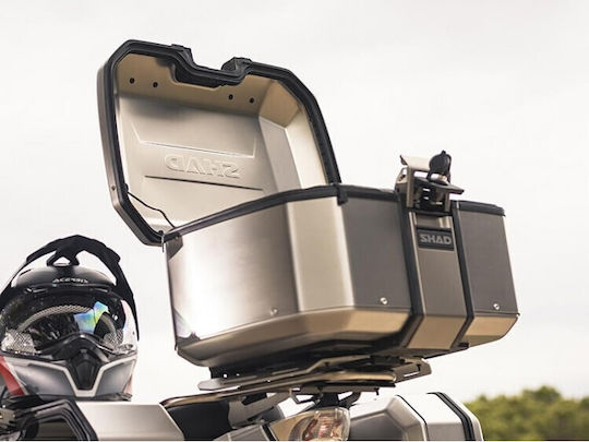 Shad Terra TR55 Мотоциклетна Куфара От Алуминий 55л Сребрист