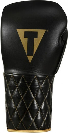 Title Boxing Title Couture Bag Mănuși de Box din Piele pentru Competiție Negre