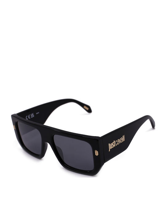 Just Cavalli Unisex Ochelari de soare cu Negru Cadru și Gri Lentilă JC022 700X
