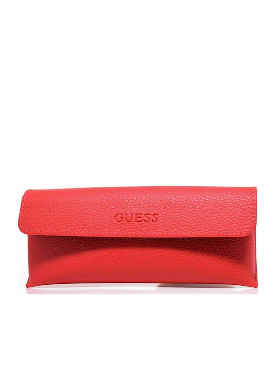 Guess Damen Sonnenbrille mit Orange Kunststoff Gestell und Braun Verlaufsfarbe Linse GU7813 44F
