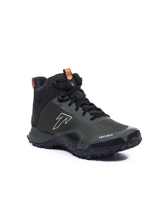 Tecnica Magma 2.0 S Mid Gtx Men's Hiking Boots Waterproof with Gore-Tex Membrane Black