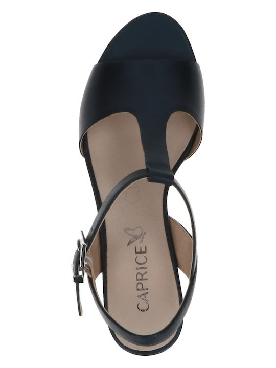 Leder Sandalen Schwarz