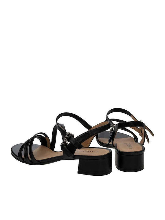 Leather Sandals Black