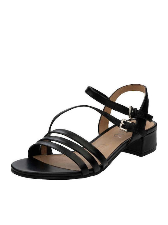 Leather Sandals Black