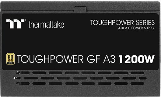 Thermaltake Toughpower GF A3 TT Premium Edition 1200W Black Computer Power Supply Full Modular 80 Plus Gold