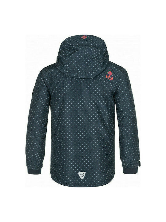 Kilpi Kinderjacke Kurz mit Kapuze Marineblau