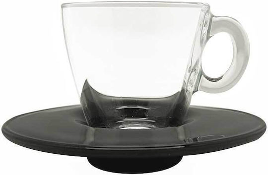 Espiel Aqua Cup Φλιτζάνι Espresso Γυάλινο Διάφανο 72ml