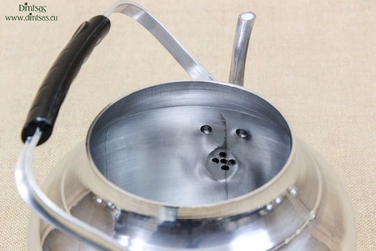 Ceainic Aluminiu Argintiu