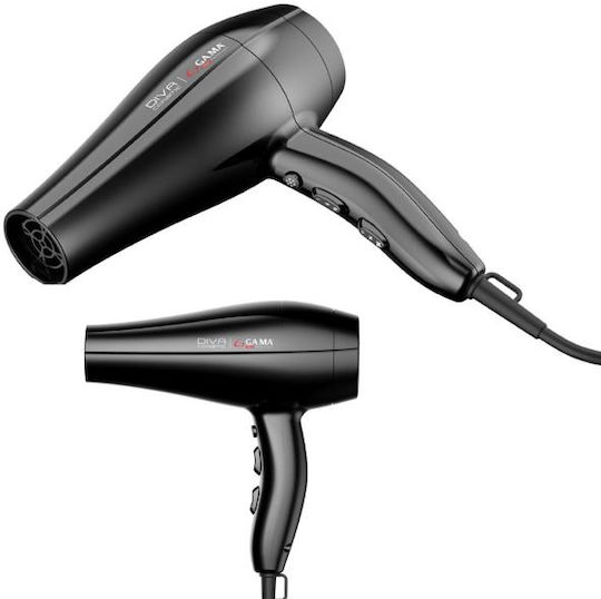 GA.MA Diva Ceramic Ionic Professional Hair Dryer with Diffuser 2300W