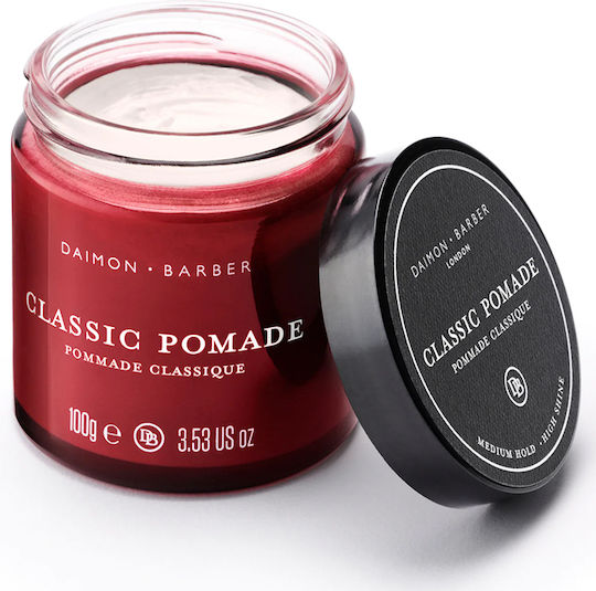 Daimon Barber Classic Pomade για Μεσαίο Κράτημα & Λάμψη 100gr