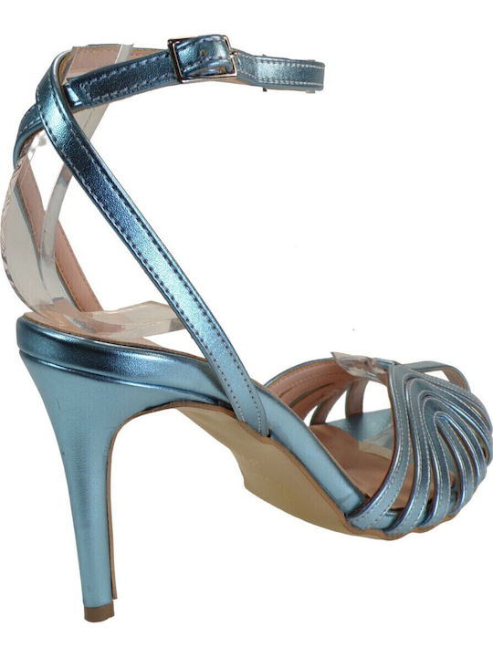 Sandalen Hellblau