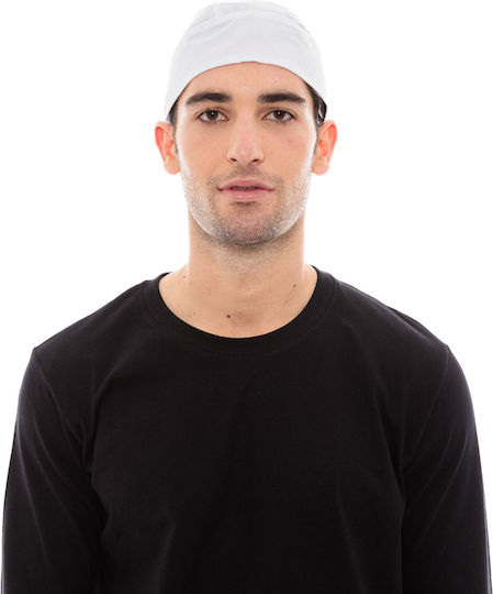 IdealPress Chef White Bandana
