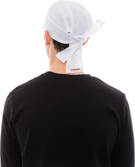 IdealPress Chef White Bandana